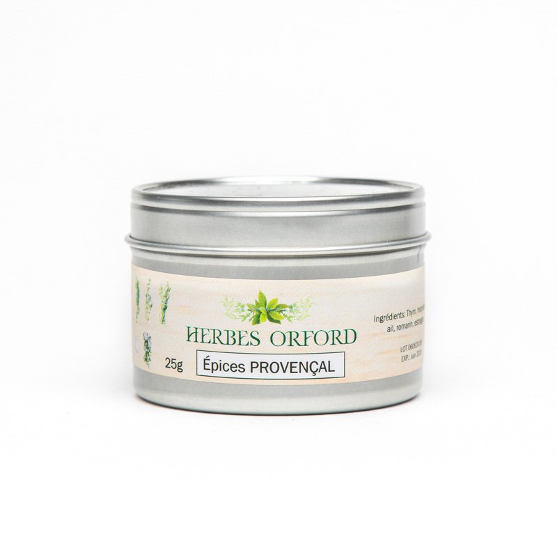 épices provençales pour vos assaisonnements de recettes par herbes Orford.