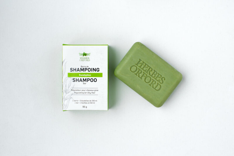 Shampoing en barre cheveux gras - Eucalyptus