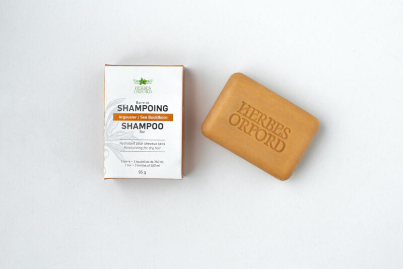 Shampoing en barre cheveux secs - Argousier