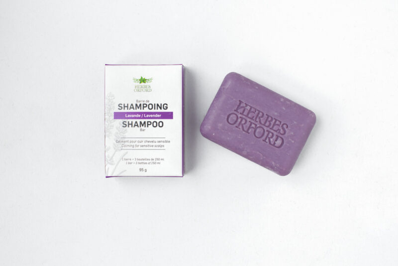 Shampoing en barre tout type de cheveux - Lavande