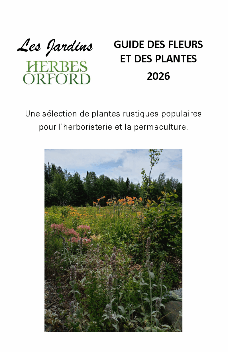 Liste de plantes pépinière