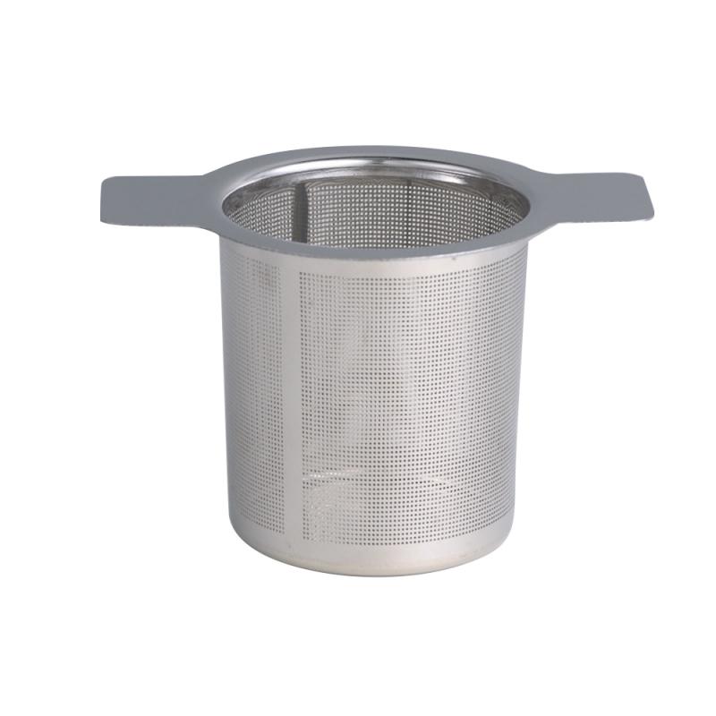 Infuseur à thé cylindrique en acier inoxydable, pour théières, tasses,  maille Fine, feuilles de thé, passoire à épices, filtre diffuseur,  accessoires de cuisine